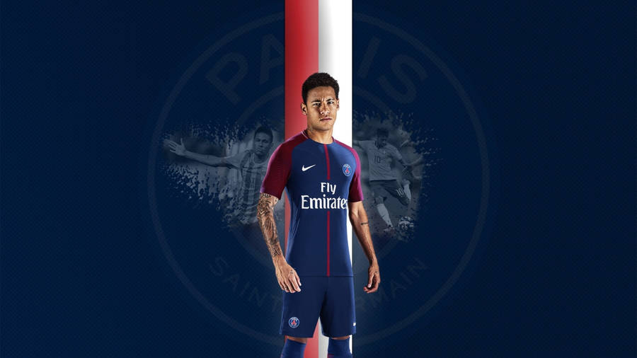Blue Paris Saint-germain Neymar 4k Wallpaper
