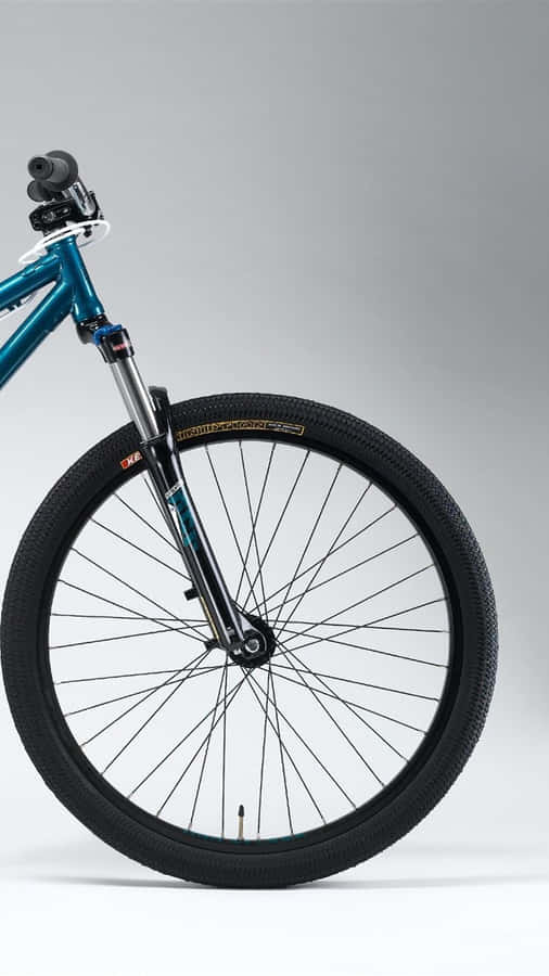 Blue Portrait Mountain Bike Iphone Wallpaper