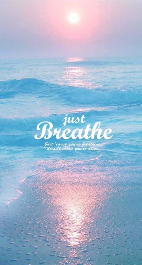 Blue Sea Water Relaxing Iphone Wallpaper