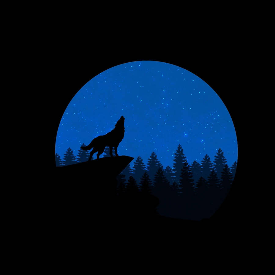 Download free Blue Wolf Howling On Cliff Wallpaper - MrWallpaper.com