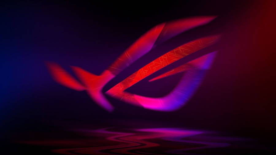 Download free Blurry Neon Asus Rog Symbol Wallpaper - MrWallpaper.com