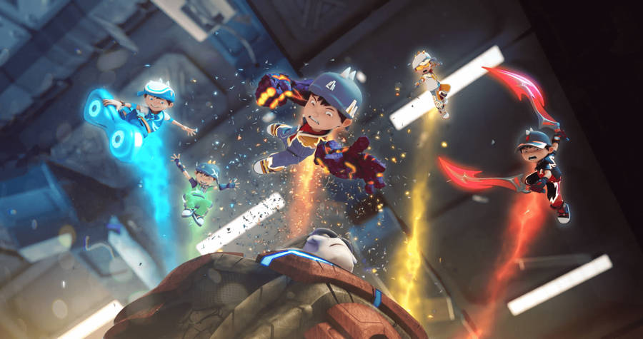 Download free Boboiboy Hd Retak'ka Gamma Wallpaper - MrWallpaper.com