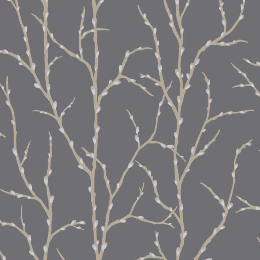 Branches And Buds Digital Artwork Wallpaper