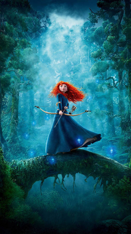 Brave Merida For Android wallpaper