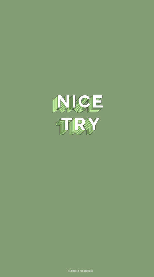 Brighten Up Your Day With The Stylish Olive Green Iphone Wallpaper