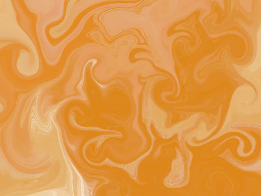 Brighten Your Desktop With An Orange Background Wallpaper
