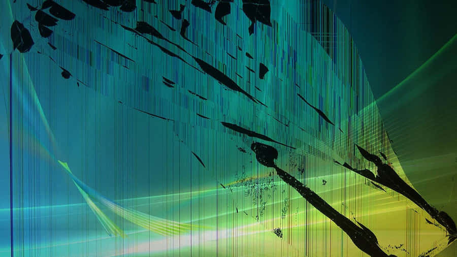 Broken Tv At The End Of An Era Wallpaper