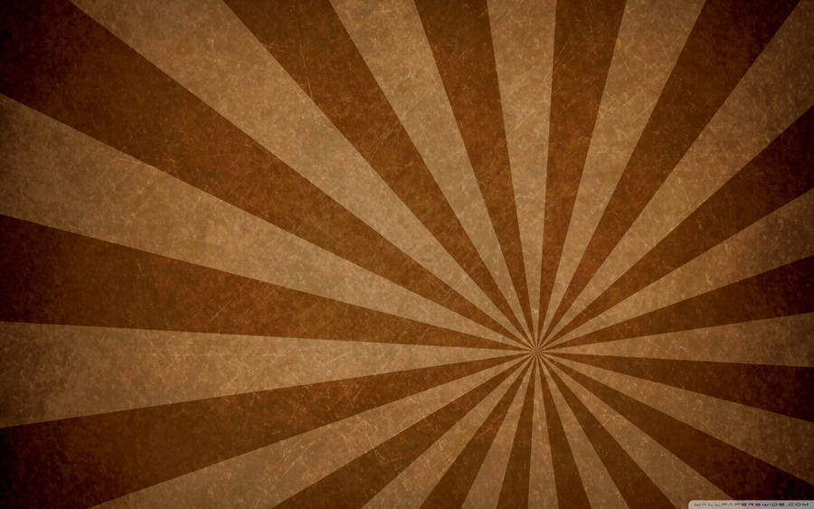 Brown Color Wheel Of Vintage Patterns Wallpaper