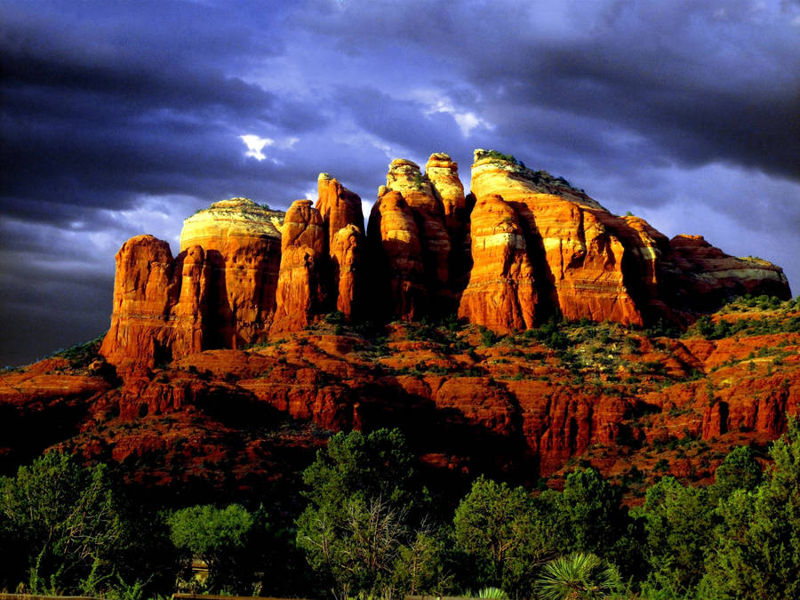 Sunset Cathedral Rock Sedona Arizona Desktop Hd Wallpaper For Mobile Phones  Tablet And Pc 1920×1200 #1… | Sedona arizona, Wallpapers for mobile phones,  Hd wallpaper