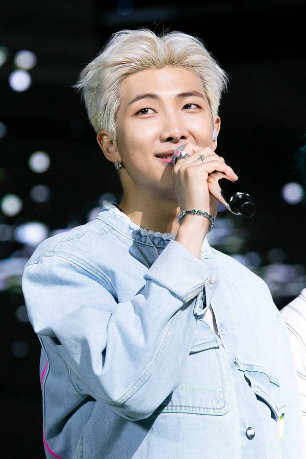 Download free Bts Rm Cute Mic Wallpaper - MrWallpaper.com