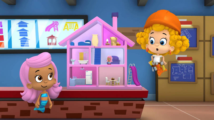 Download free Bubble Guppies Molly Deema Guppy Movers Wallpaper ...