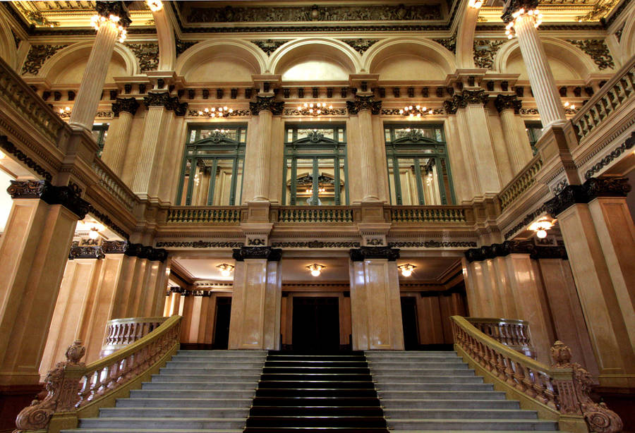 Download Free Buenos Aires Teatro Colón Foyer Wallpaper - MrWallpaper.com