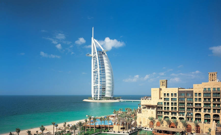 Burj Ai Arab Dubai Cityscape Wallpaper