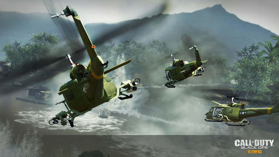 Call Of Duty Black Ops - Be The Hero You Were Always Meant To Be Wallpaper