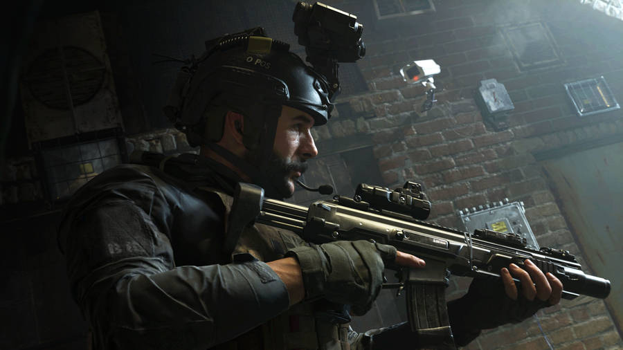 Call Of Duty Modern Warfare Alex's Side View Wallpaper
