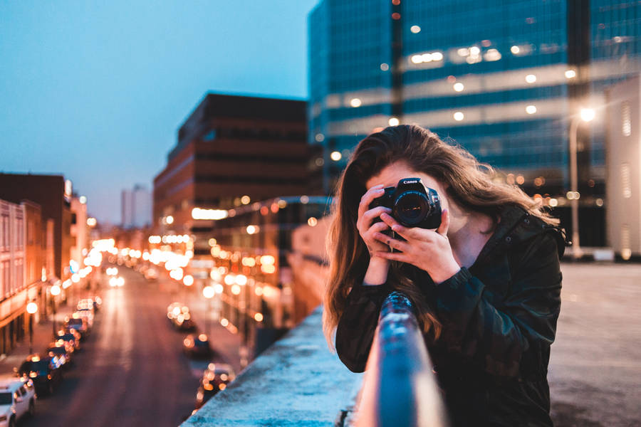 Candid Cityscape Photography Wallpaper