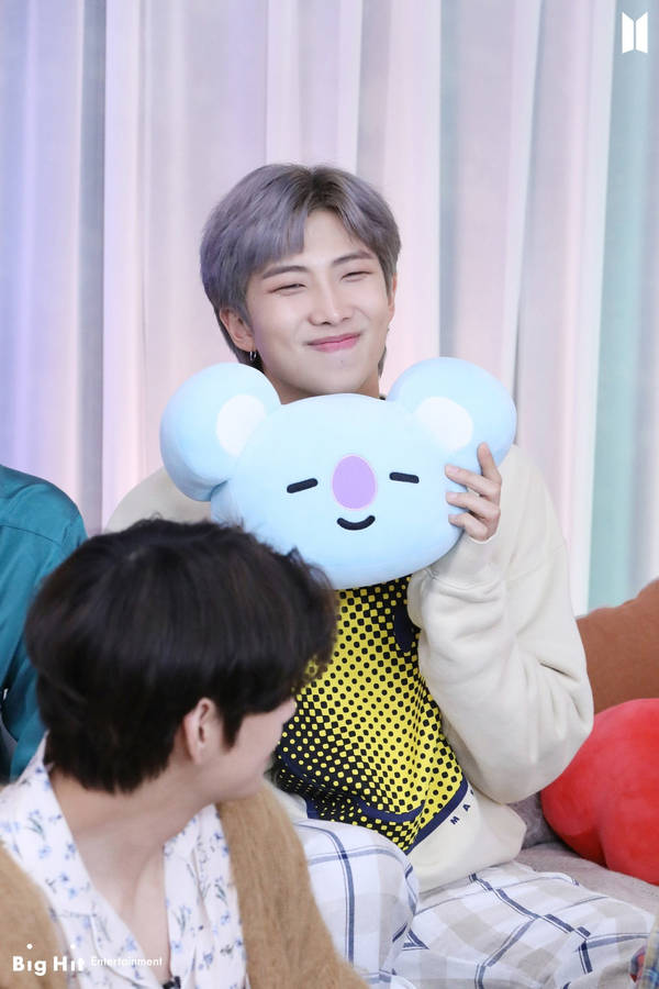 Download free Caption: Adorable Rm Plush Toy Inspired By Bts Band ...