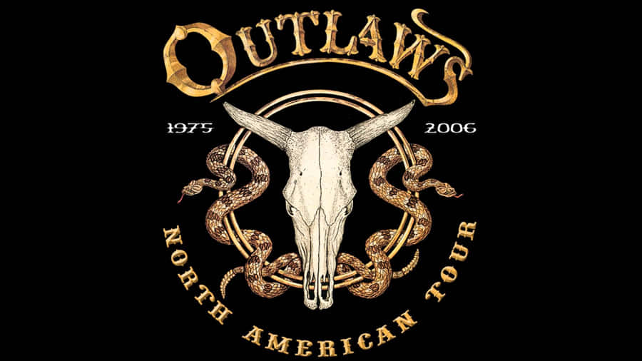 Caption: Outlaw Riding Into The Sunset Wallpaper