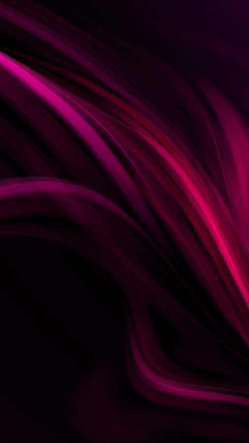 Caption: Sleek Black And Pink Iphone Wallpaper Wallpaper
