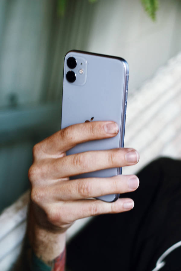 Captivating Portrait Of An Iphone 11 Wallpaper