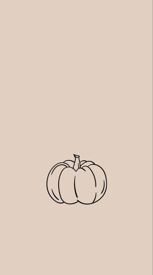 Capture The Beauty Of Minimalist Autumn In Crisp Sepia Tones Wallpaper