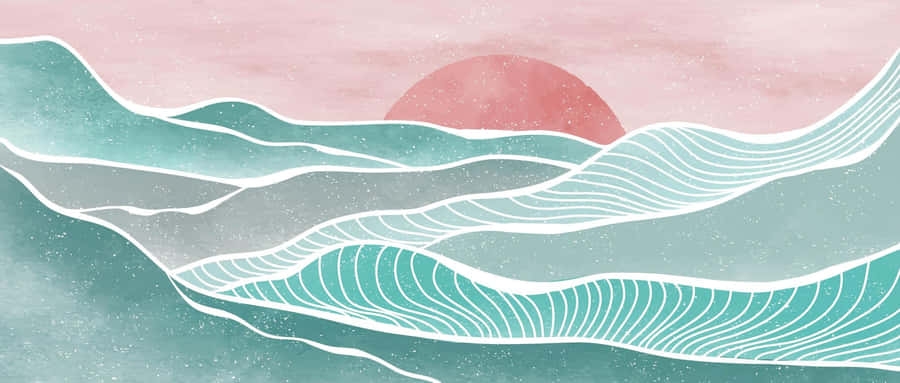 Cartoon Beach Aesthetic Tumblr Wallpaper