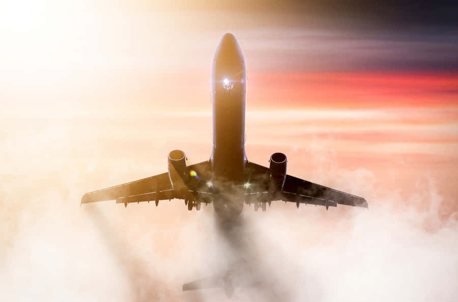 Catch The Beauty Of The Sky With The Planes 4k Ultra Hd Wallpaper