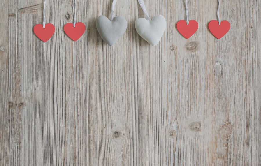 Celebrate Valentines Day With Rustic Elegance Wallpaper