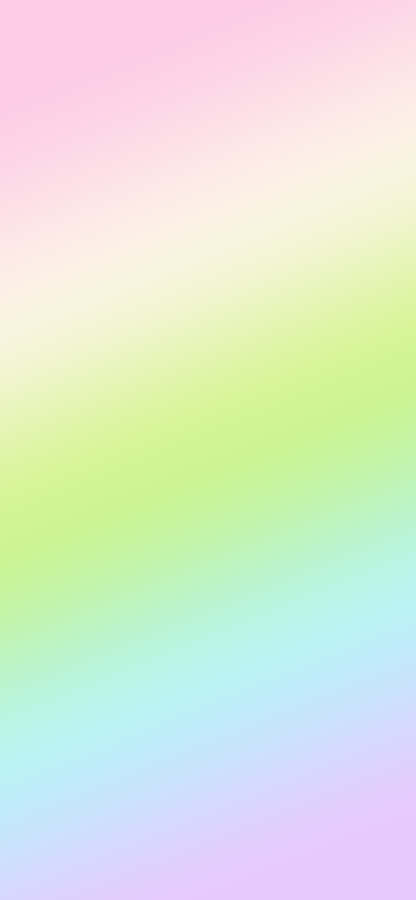 Celebrate Yourself With This Pastel Rainbow Iphone! Wallpaper