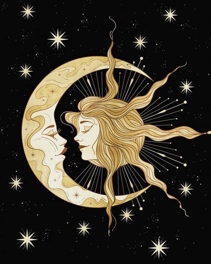 Celestial Harmony In Nature Wallpaper