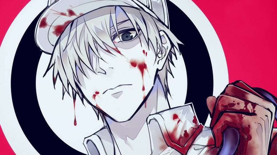 Fanart][OC] Hataraku Saibou - White & red blood cell Sketch : r/anime