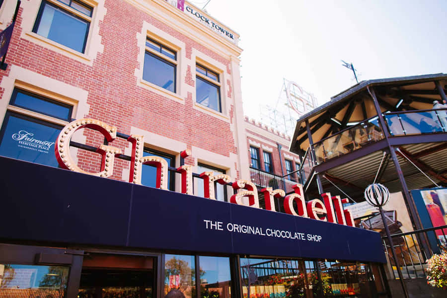 Chocolate Shop In Ghiradelli Square Wallpaper