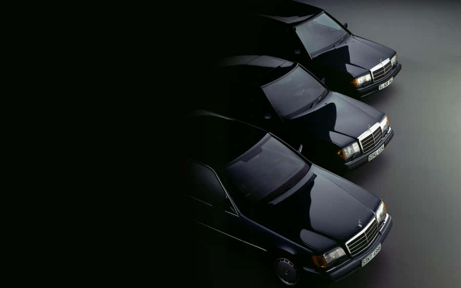 Classic Black Mercedes-benz Wallpaper
