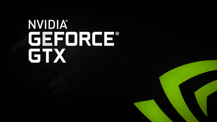 Nvidia Logo Wallpaper 4K, Dark background