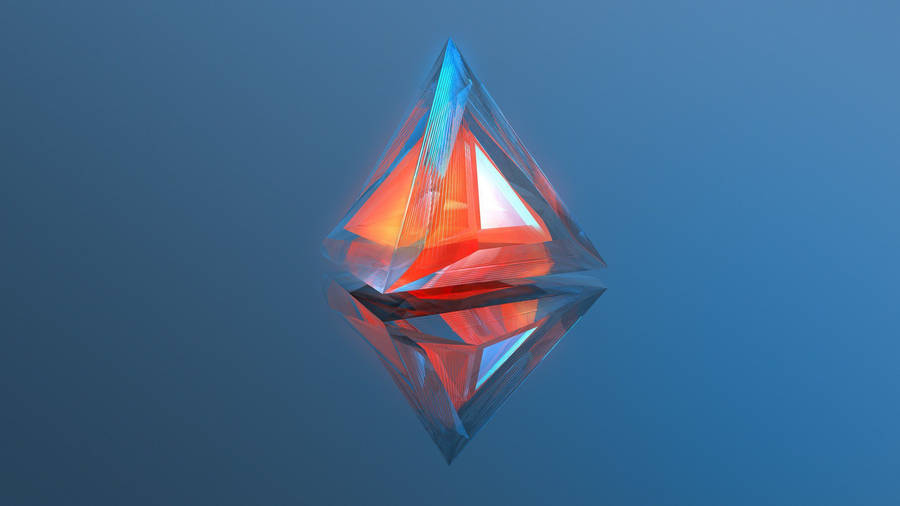 Clear Abstract Triangle wallpaper