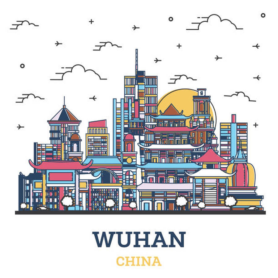 Download free Colorful Art City Of Wuhan Wallpaper - MrWallpaper.com