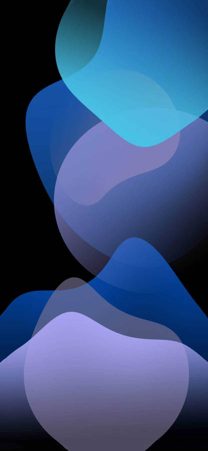 Colorful Fluid Art Ios 16 Wallpaper