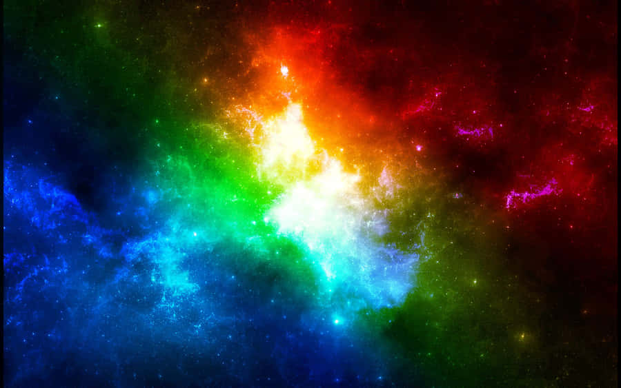 Colorful Nebula In Deep Space Wallpaper