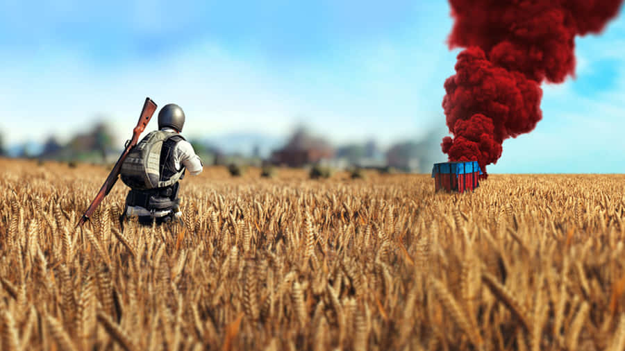 Combat And Strategy In Player Unknown Battlegrounds Wallpaper