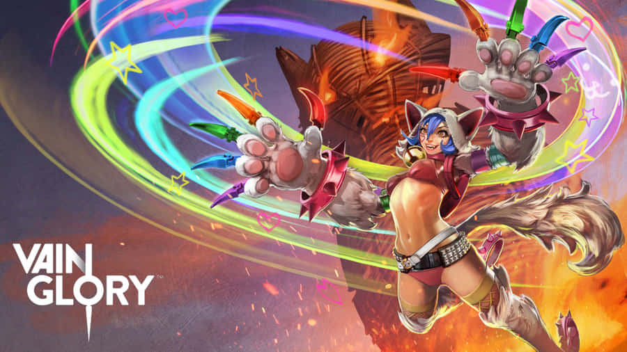 Conquer The Fold In Vainglory Wallpaper