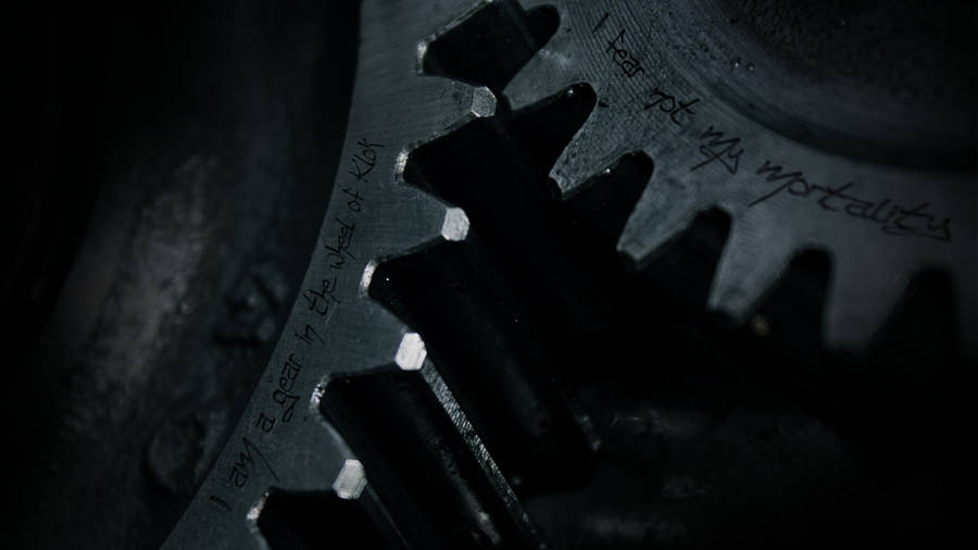 Cool Black Clockwork Wallpaper