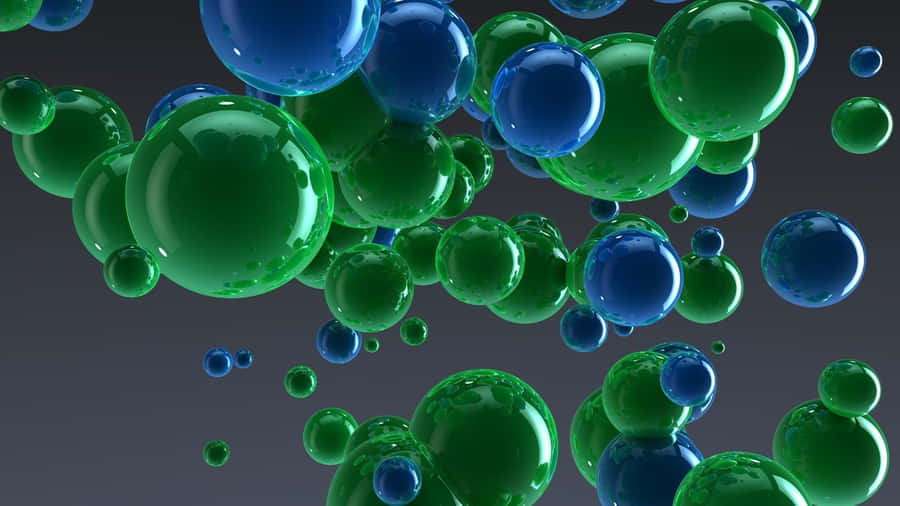 Cool Blue And Green 1920 X 1080 Wallpaper