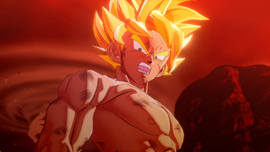 Download free Cool Dragon Ball Z Angry Goku Wallpaper 