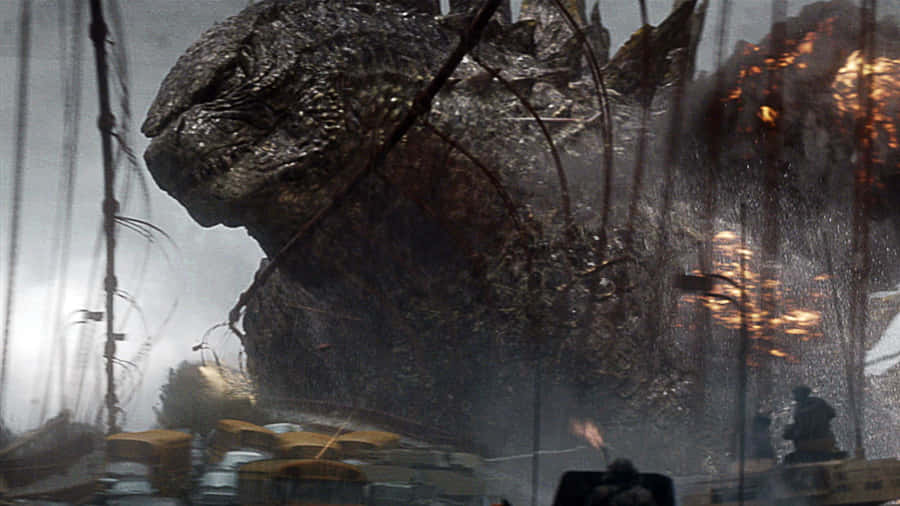 Cool Giant Godzilla Wallpaper