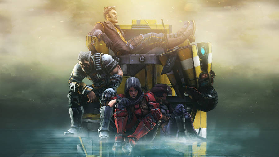 Cool Hd Borderlands Characters Wallpaper