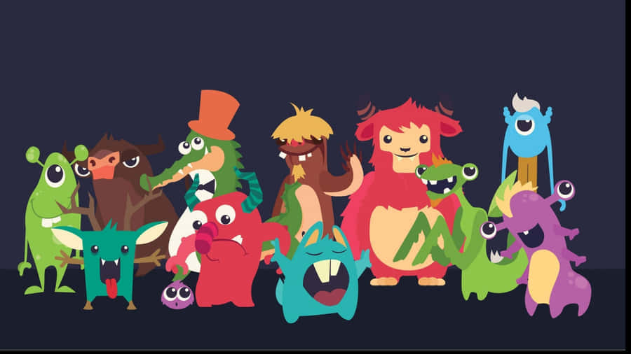 Cool Monster Phone Screen Theme Wallpaper