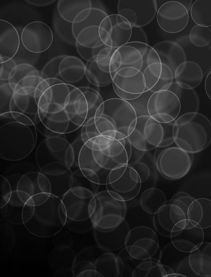 Cool Phone White Circles Wallpaper