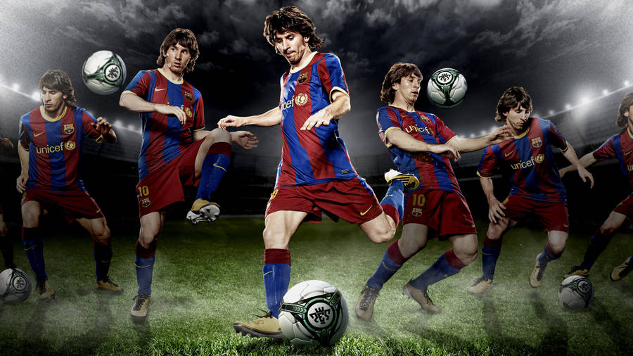Cool Soccer Desktop Fc Barcelona Ball Wallpaper