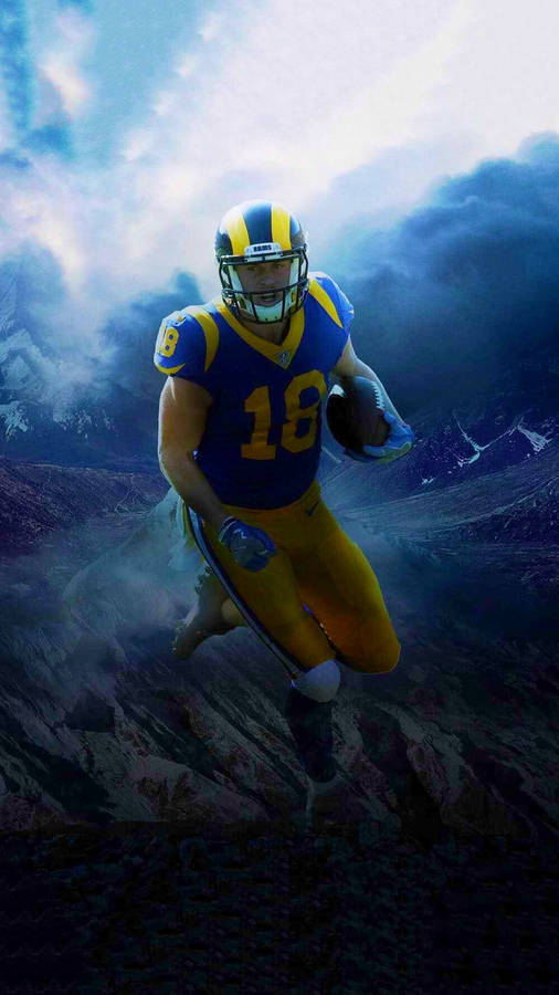 Download free Cooper Kupp Nfl La Rams Digital Poster Art Wallpaper ...