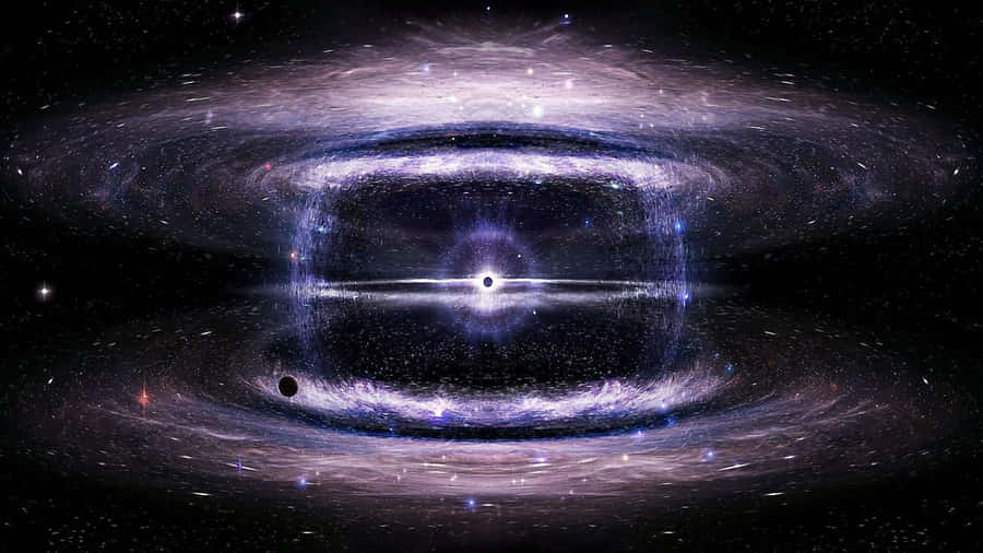 Cosmic Black Hole 4k Wallpaper